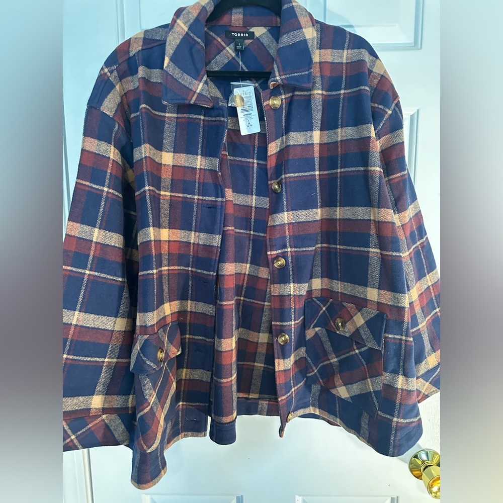 Torrid Flannel Jacket